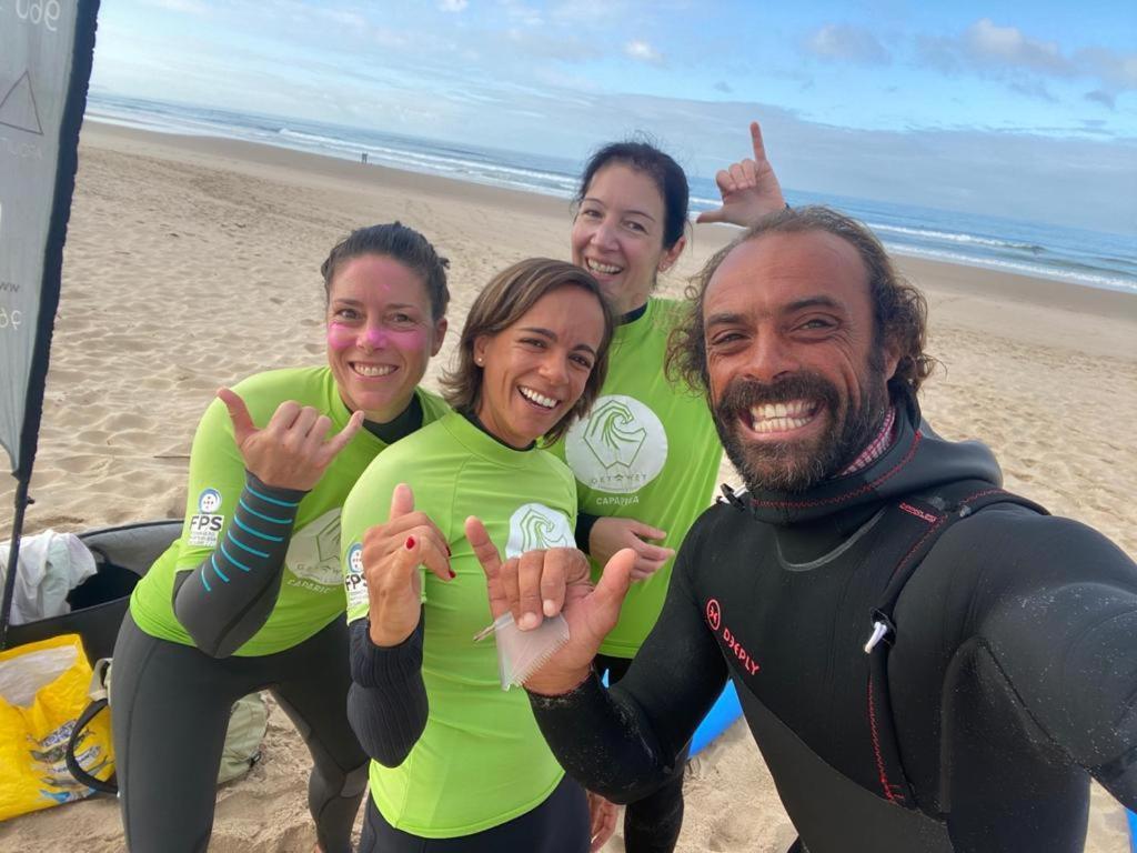 Хостел Getwet Surfcamp II Кошта-да-Капарика Экстерьер фото